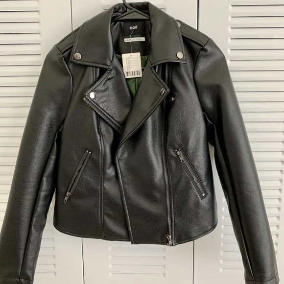 Urban Outfitters Jackets & Blazers - BDG Moto Jacket XS Faux Leather Urban Outfitters